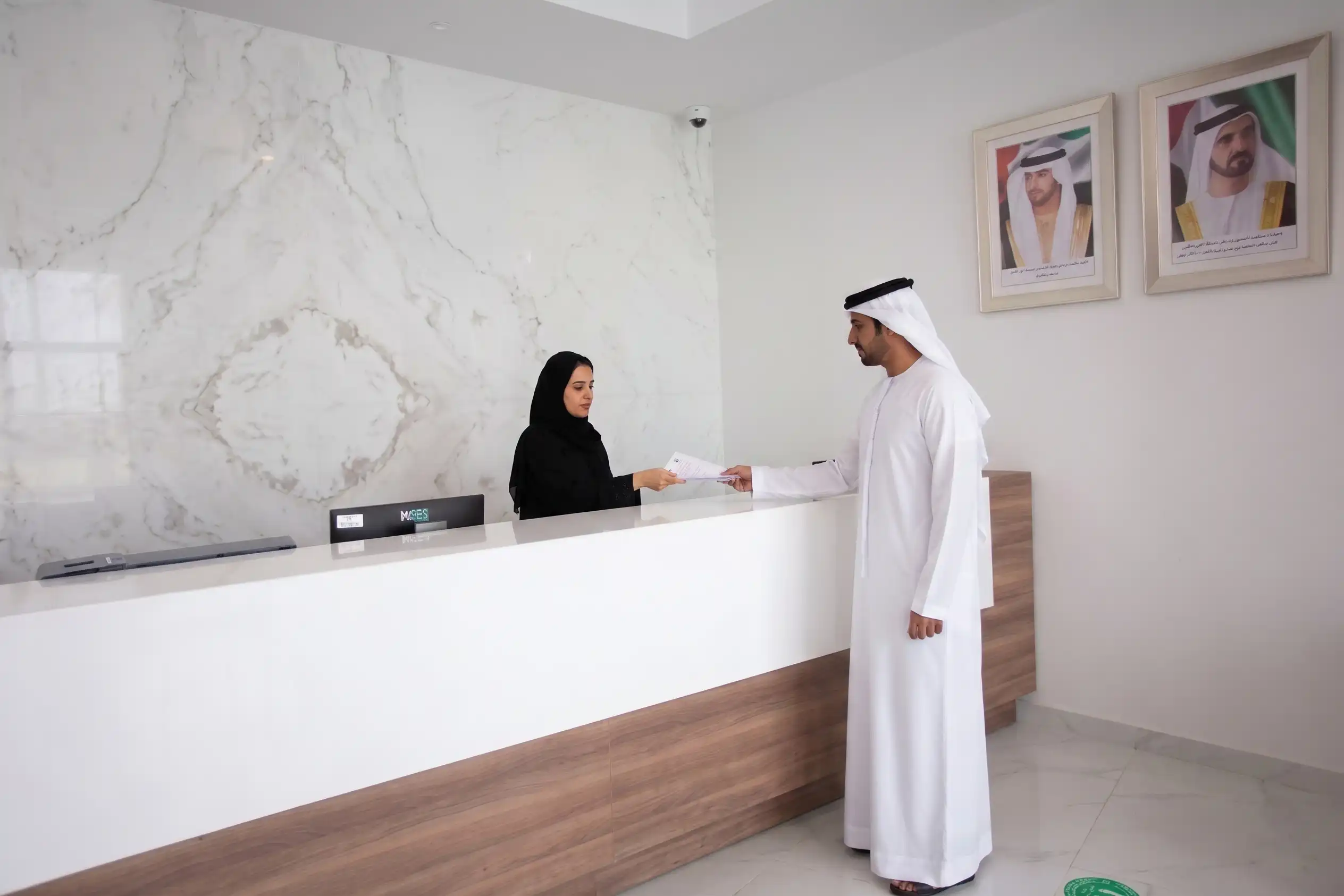 An expert lawyer from Crimson Legal firm submitting company documents on behalf of a client